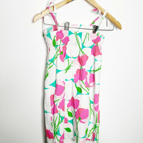 Lilly Pulitzer Franco Had Me a Blast Dress floral cotton GIRLS 10 - Picture 4 of 7
